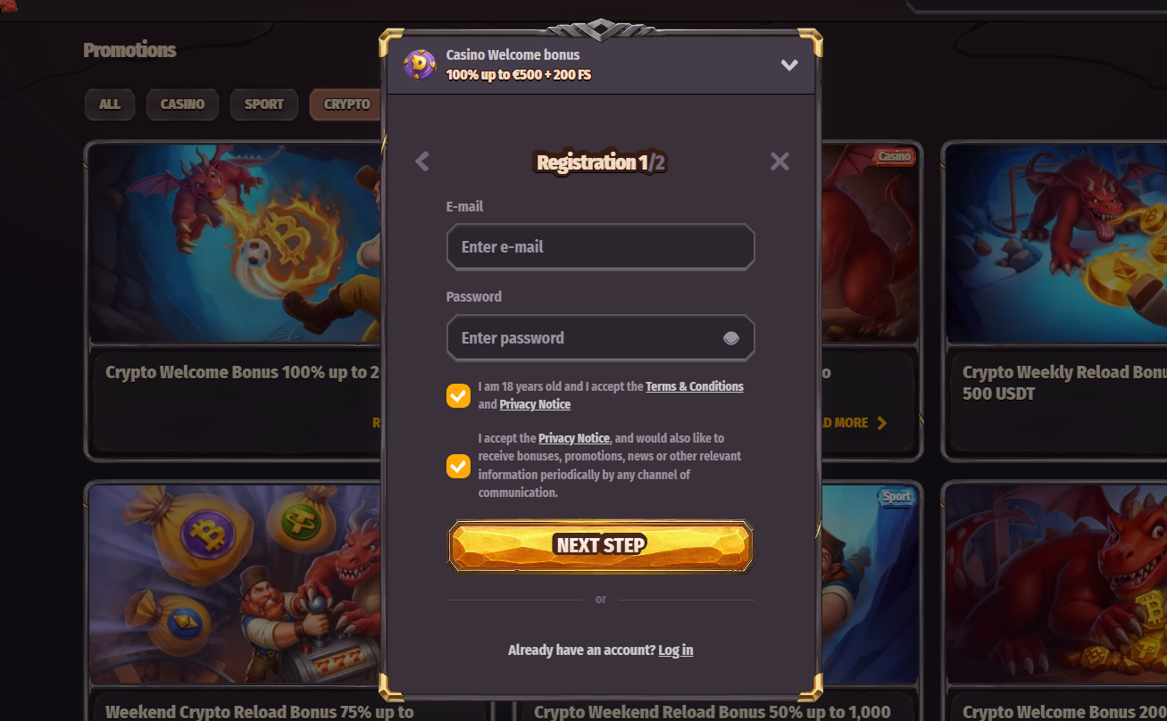 Dragonia Casino